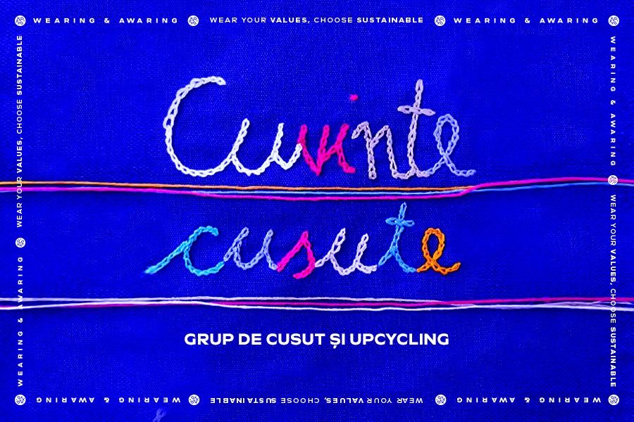 Cuvinte Cusute  – atelierele de cusut și upcycling - au revenit